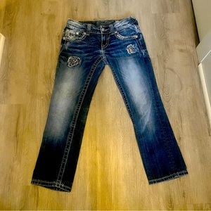 Miss Me Capri embellished Jeans